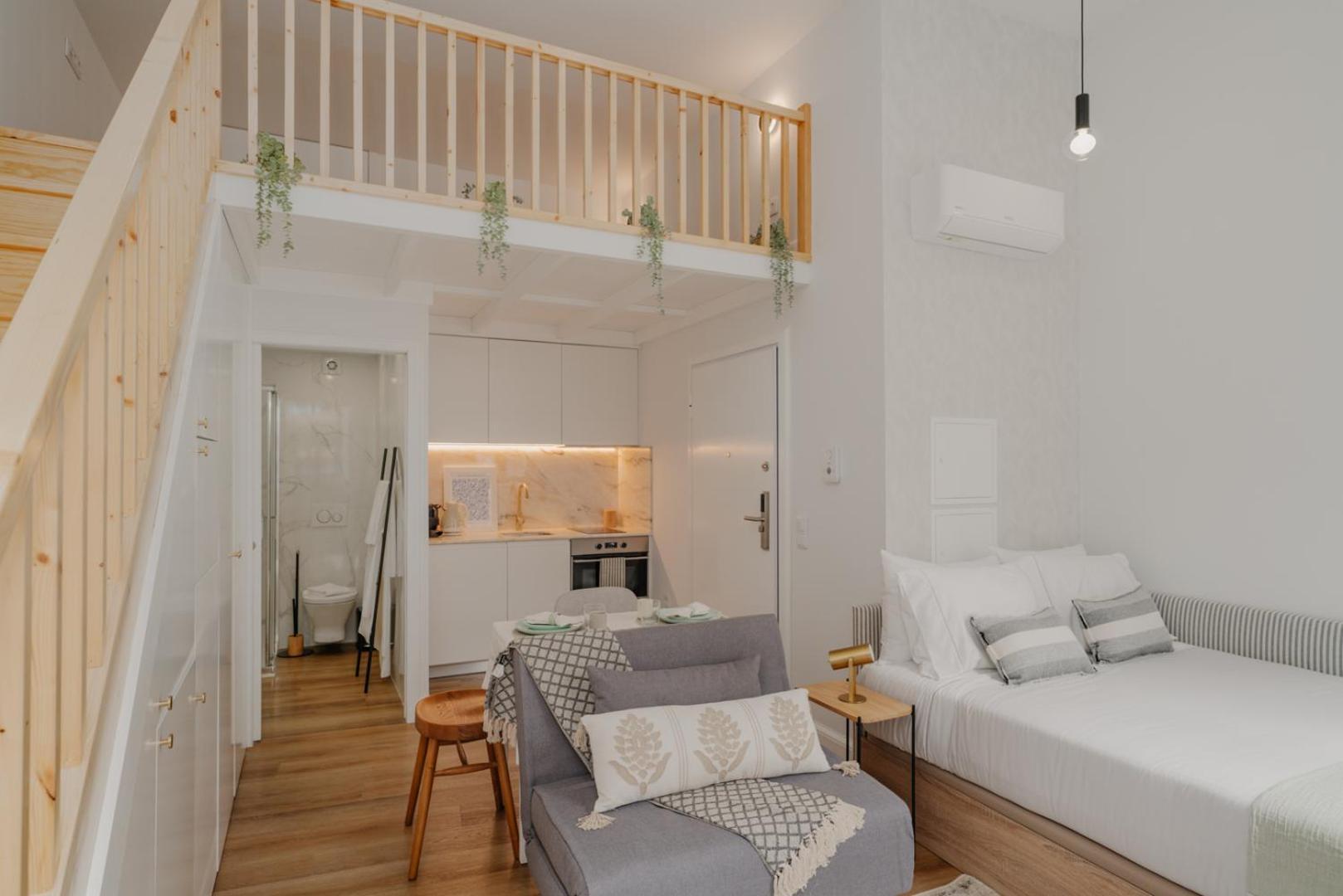 Charming Central Studio With Ac, Next To Metro Station Apartment Porto Ngoại thất bức ảnh